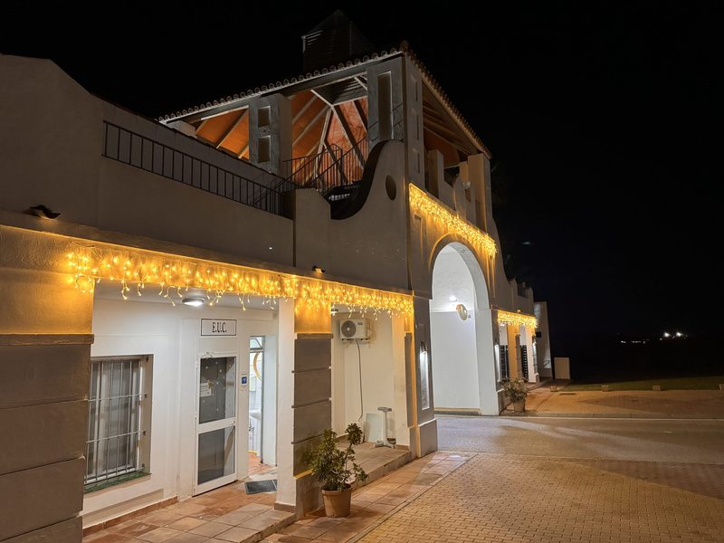 El edificio de la Entrada, sede de la Entidad.
